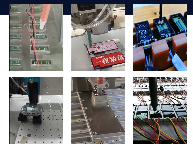 分体式双头自动灌胶机-鸿展自动化-自动视觉点胶机|灌胶机|螺丝机|焊锡机|自动化设备批发